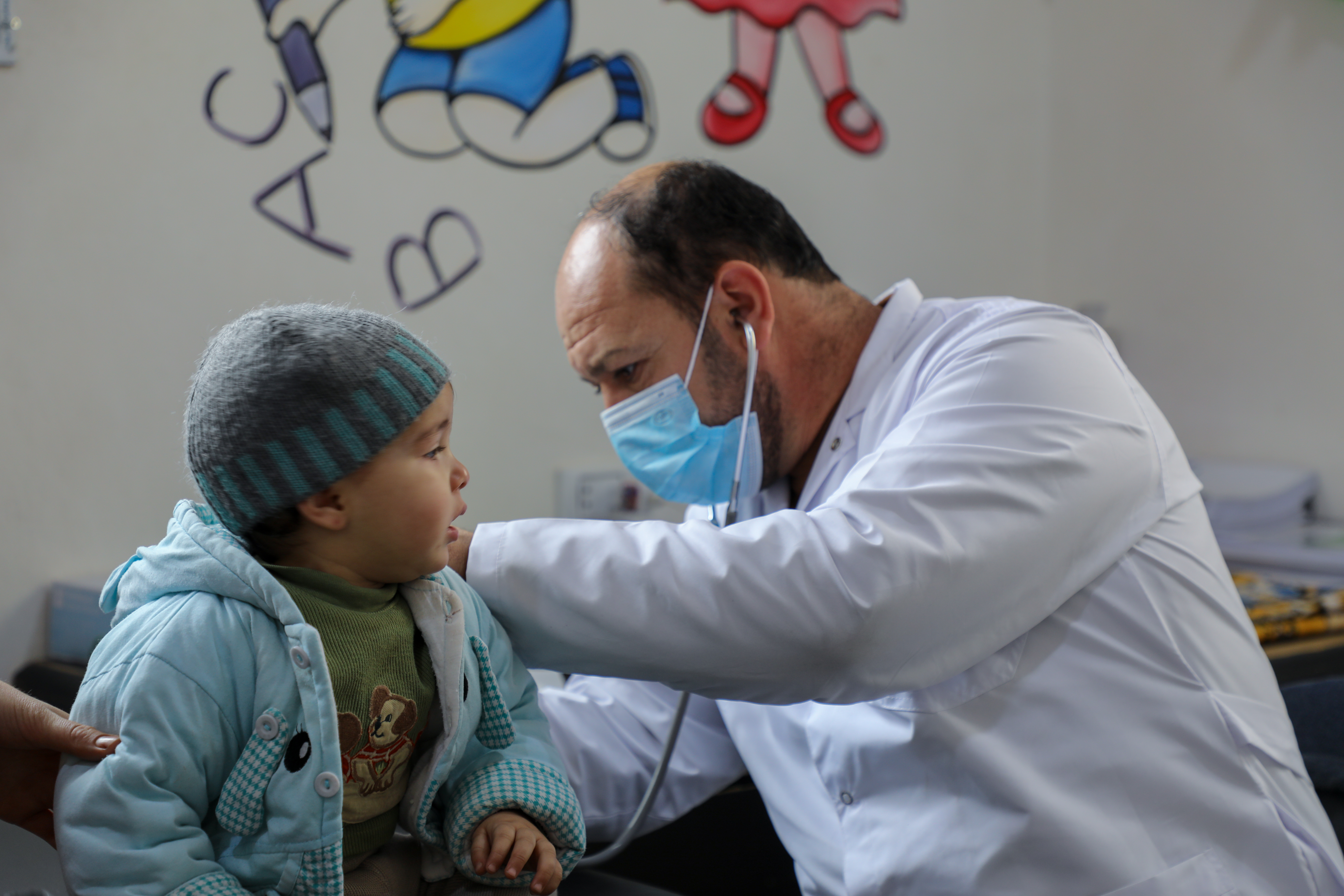 MSF activities at Darat Izza PHCC, northwest Syria