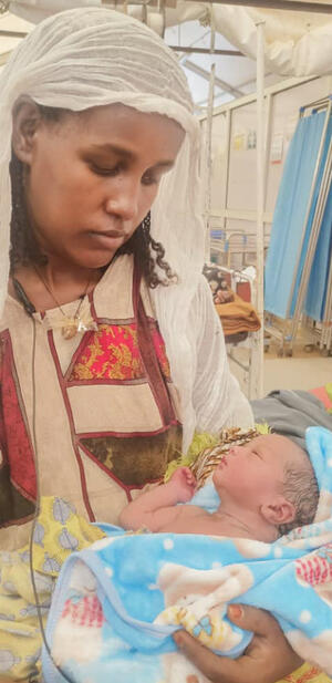 Um Rakuba patient and caregiver