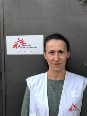 Guillemette Thomas MSF medical coordinator in Palestine