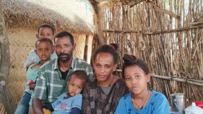 Refugees from Khartoum to Um Rakuba camp in East Sudan