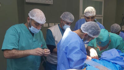Al-Shifa Hospital visit in January