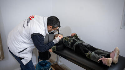 MSF medical activities in northwest Syria