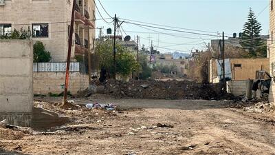 Mass displacements in northern West Bank