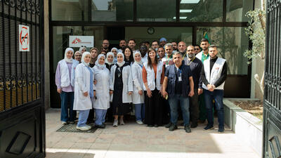 Syria: MSF opens emergency room in Daraya (Syria: “We saw large-scale destruction, entire areas flattened”)