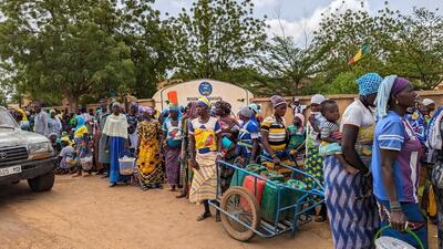 Malian refugees