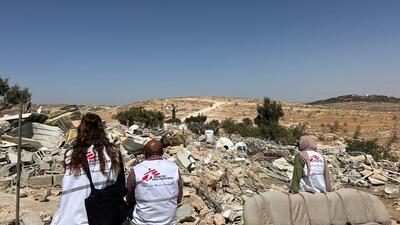 West Bank MSF Staffs