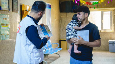 MSF staff Iraq