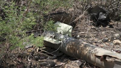 missile shell in Syria