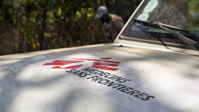 MSF logo on MSF's Car
