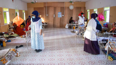 measles patients somalia