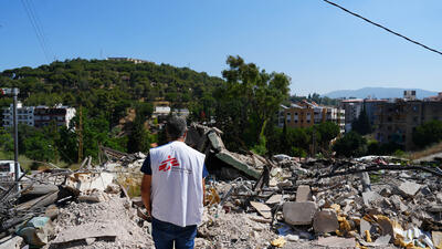 Destruction south lebanon