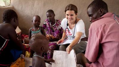 Nurse in South Sudan