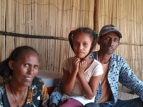 Moulay Alm Asmlash and his Family in Um Rakuba, Al-Gedaref State, Sudan