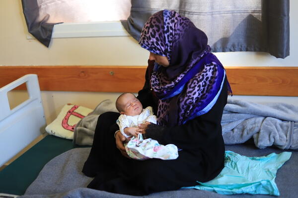 GAZA: Al Nasser Hospital. Pedriatric and Maternity