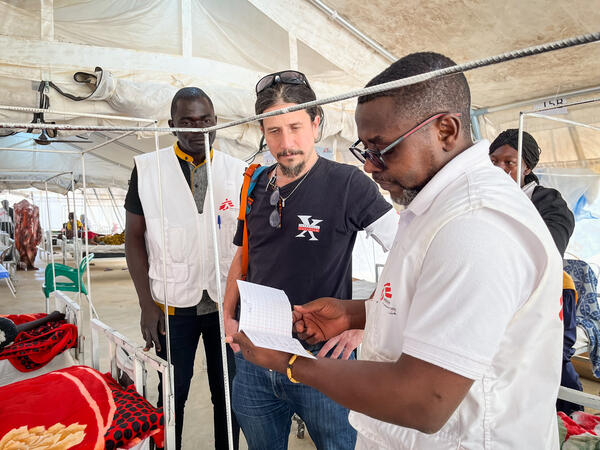 Stephen Cornish, The Executive Director of MSF Switzerland Operational Centre