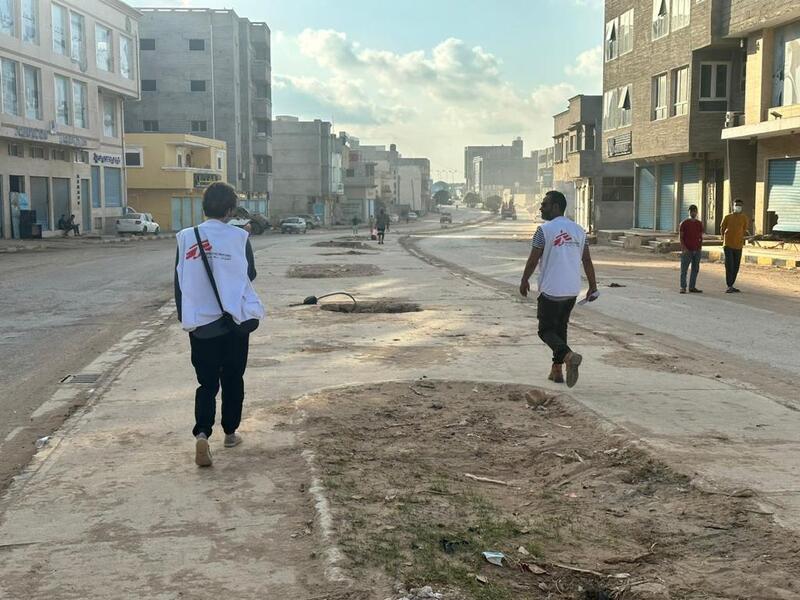 Floodings in Derna