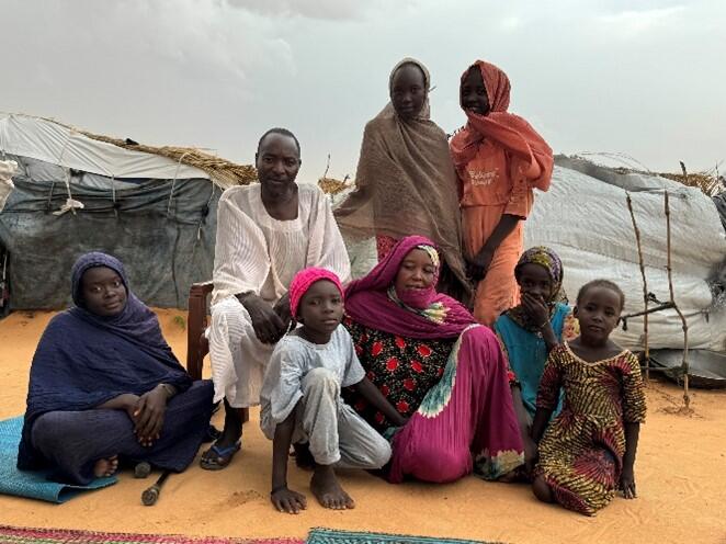 Rayan’s from Ardamatta, North-East of El-Geneina. She arrived in East Chad one year ago.