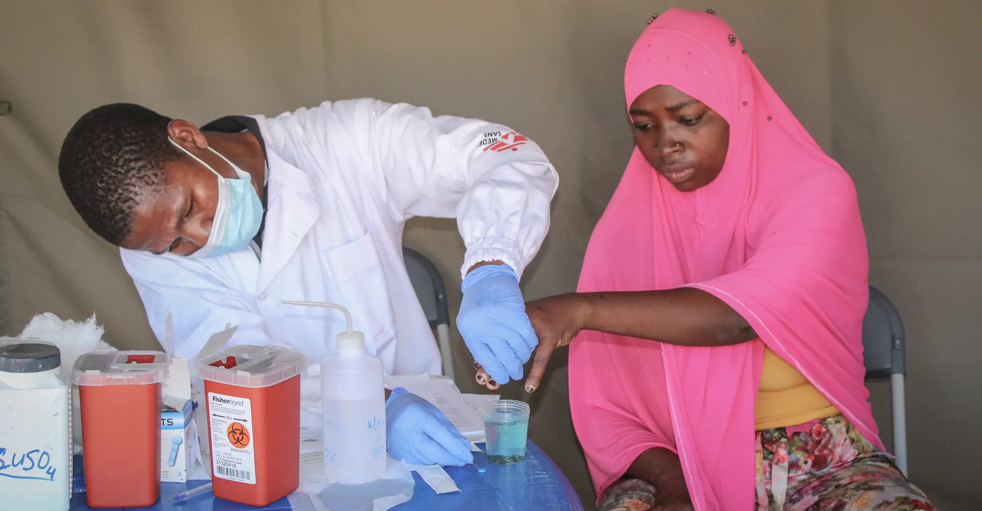 Blood donation in Nampula, Mozambique