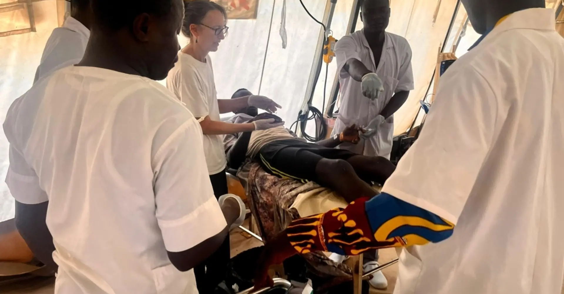  First patient admitted as the influx of refugees from Sudan increased after intensified fighting in El Geneina