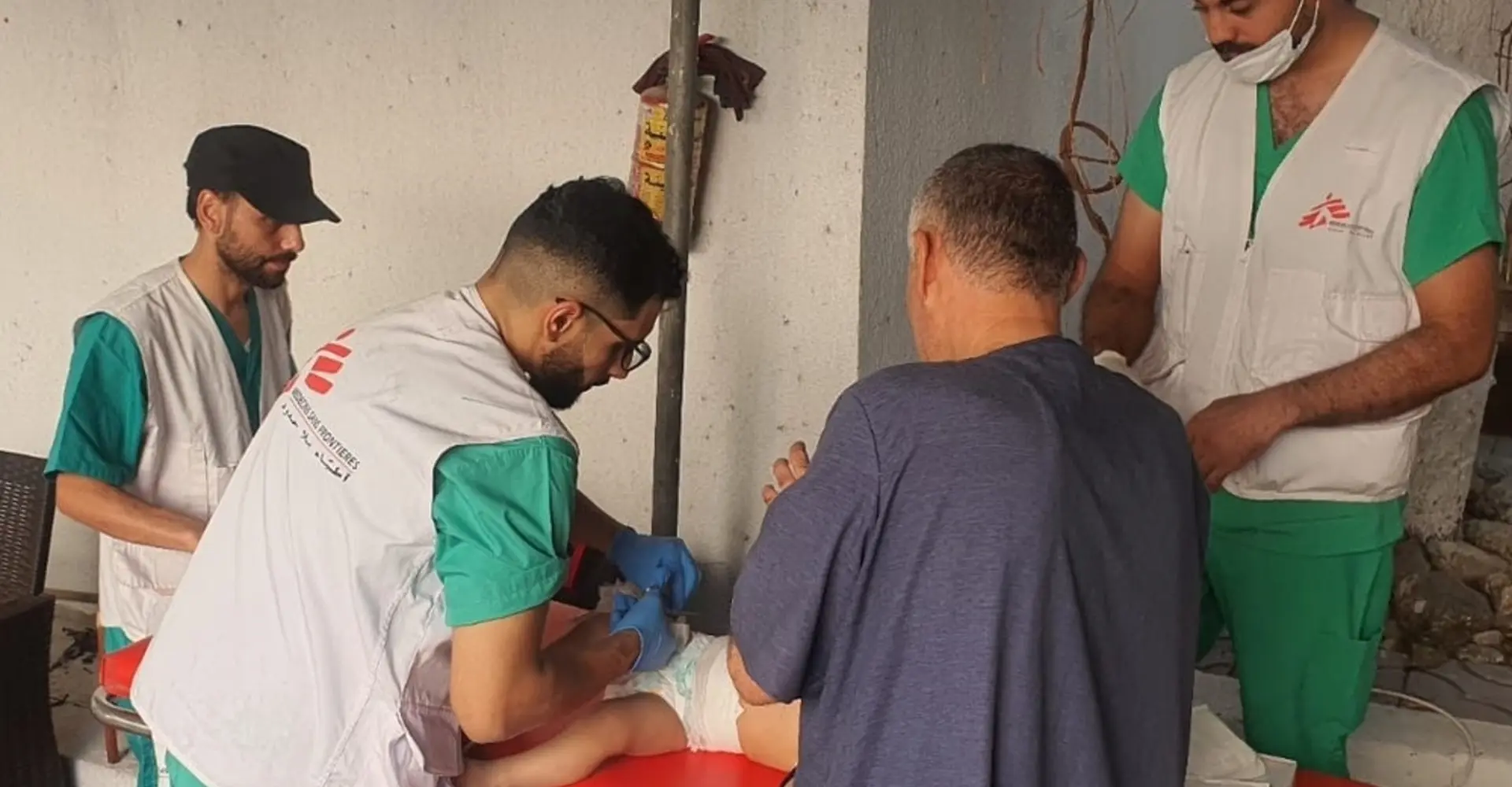  MSF burn Clinic in Gaza