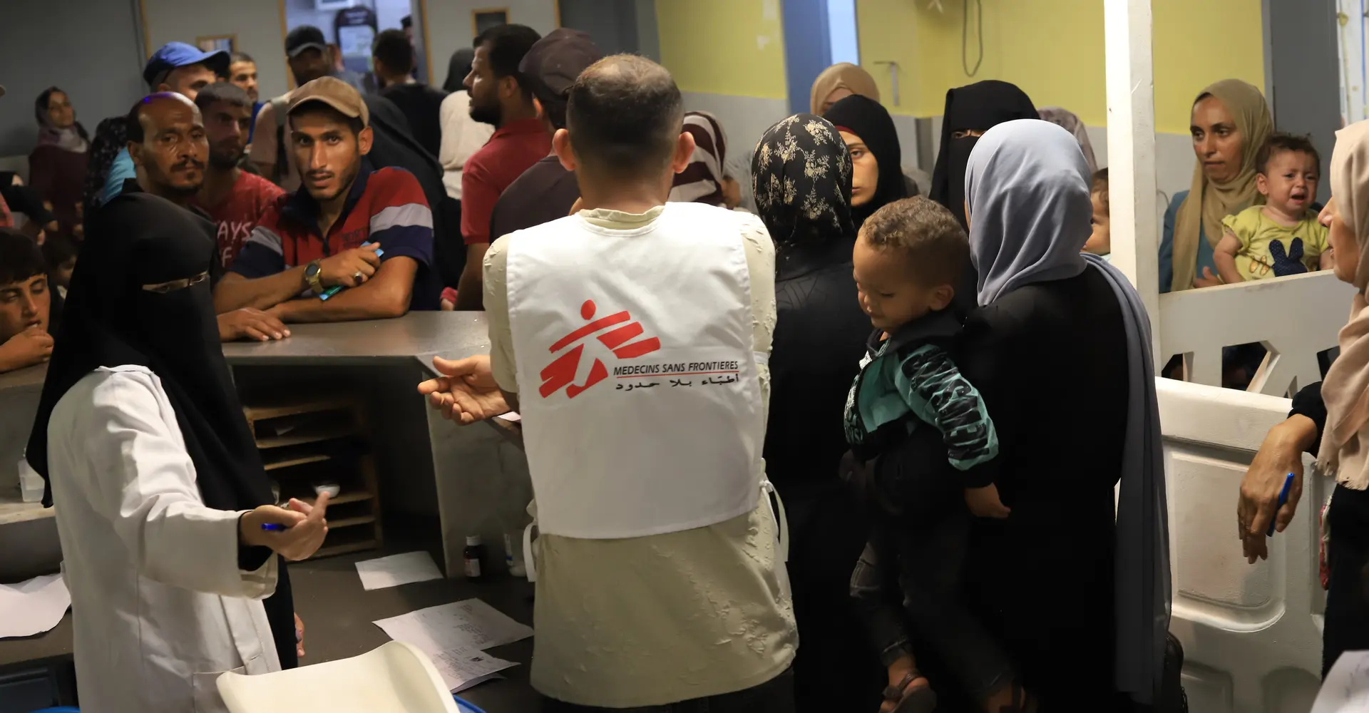  GAZA: Al Nasser Hospital. Pedriatric and Maternity