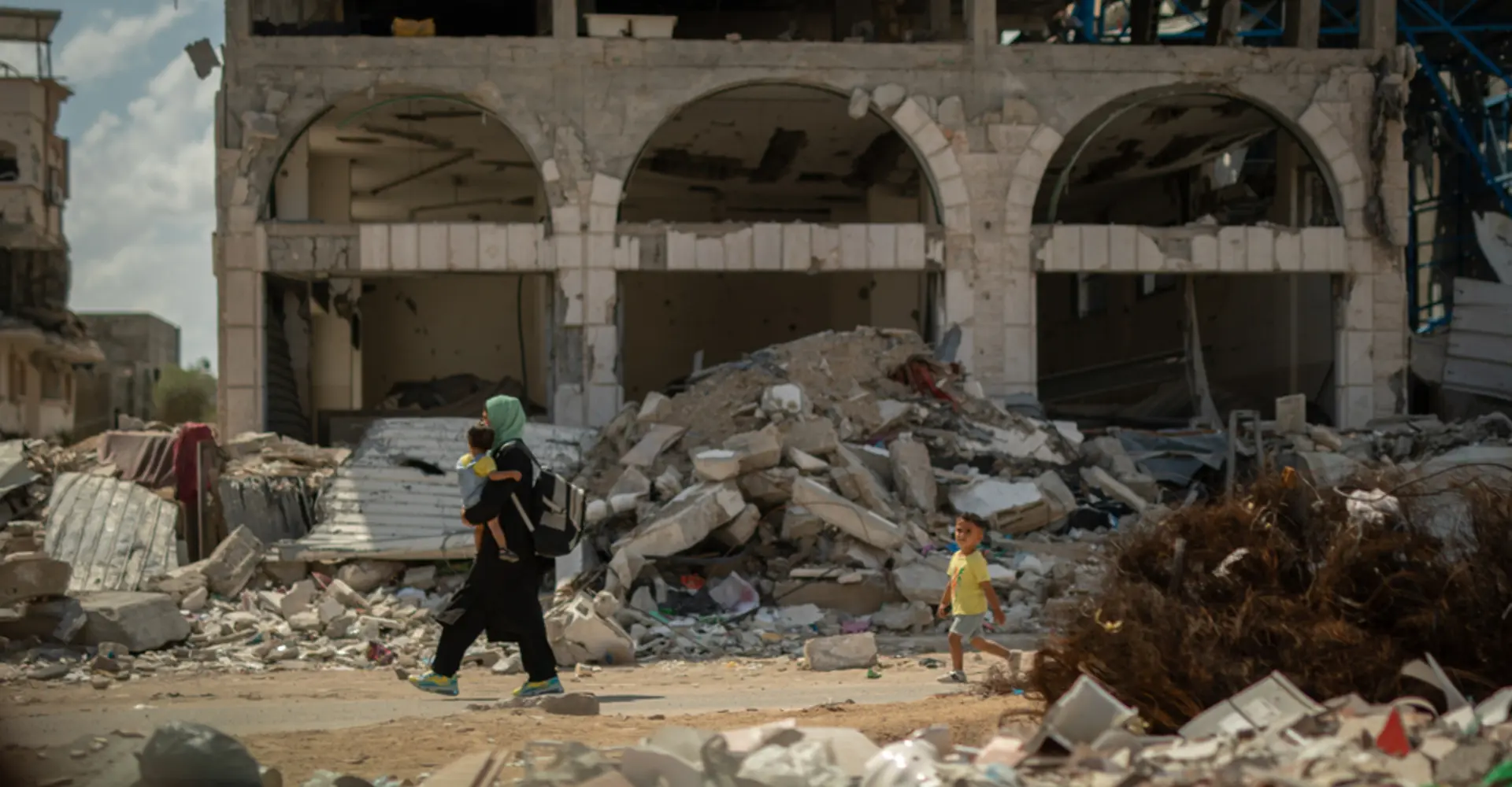 Fleeing North Gaza 2