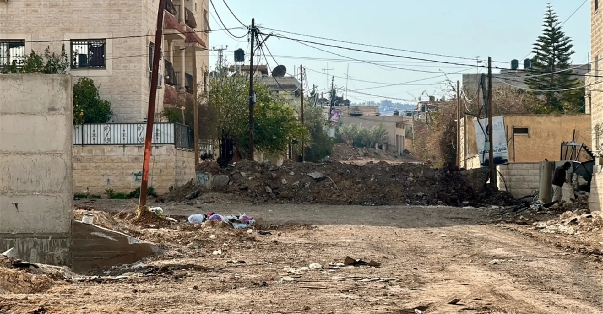 Mass displacements in northern West Bank