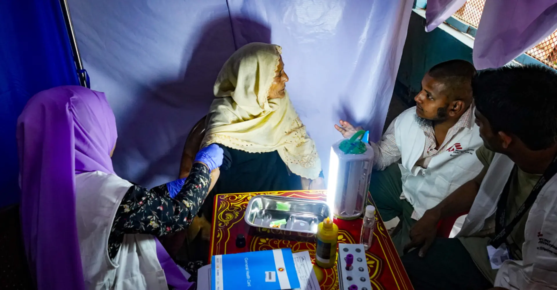  MSF launches large hepatitis C "test and treat" campaing in Bangladesh Rohingya camps