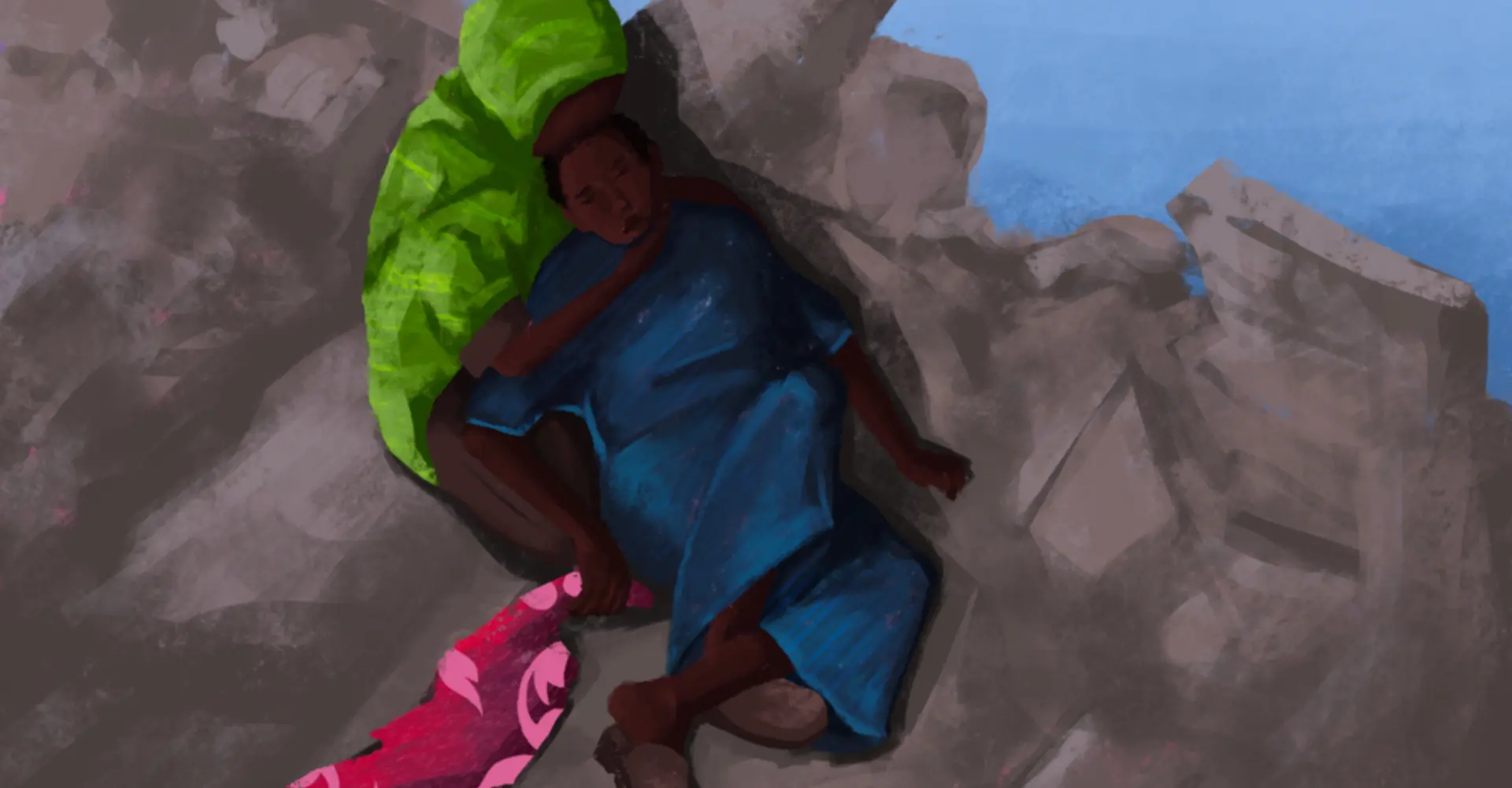 Illustrations Accompanying Testimonies of Mass Violence and Sexual Violence
