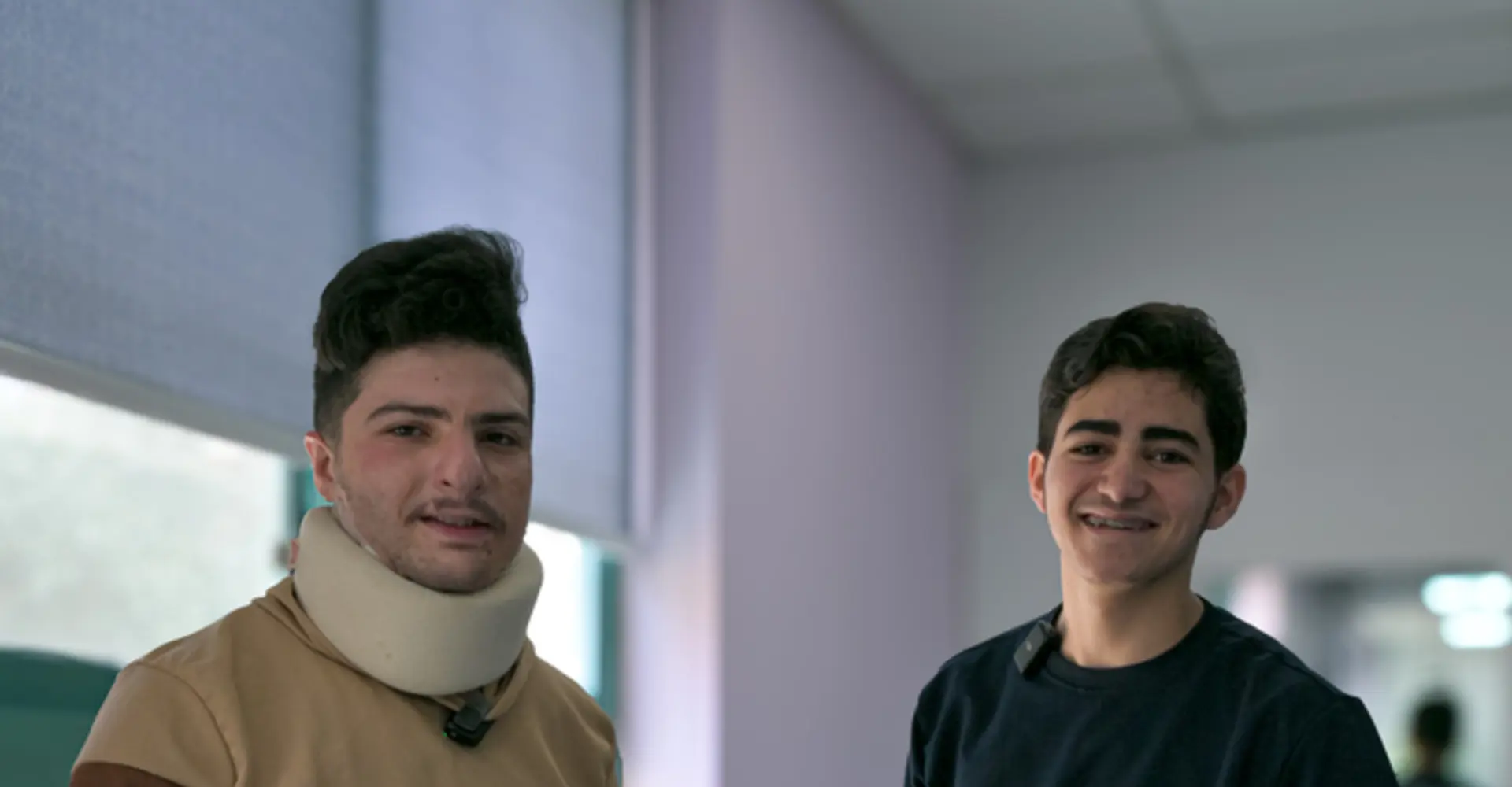 Hossam and Iyad at the RSP