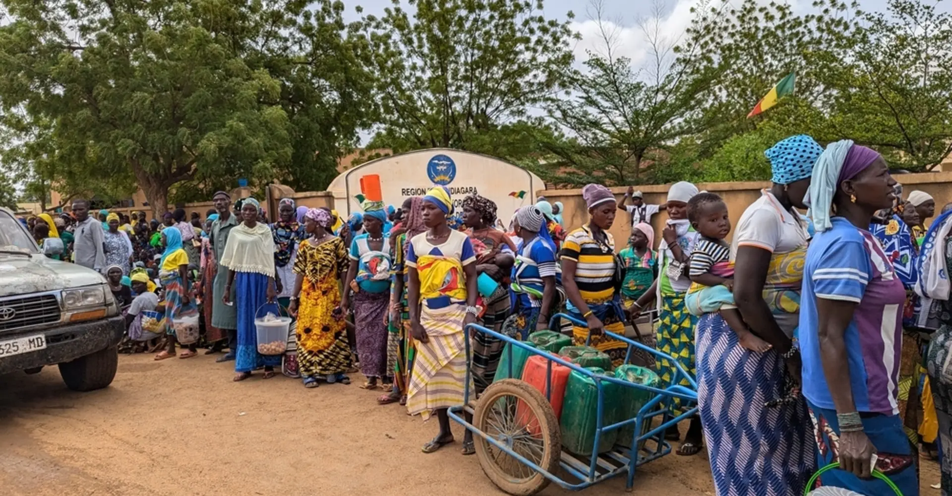 Malian refugees
