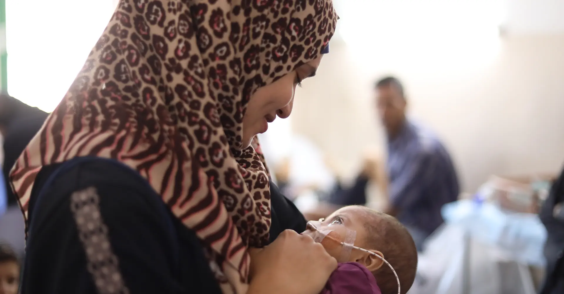 New Born and Mother Gaza