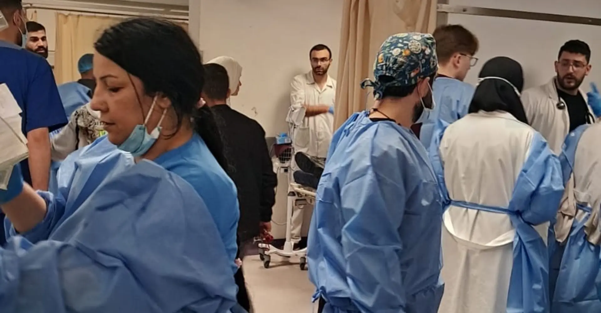 MSF Staff in lebanon