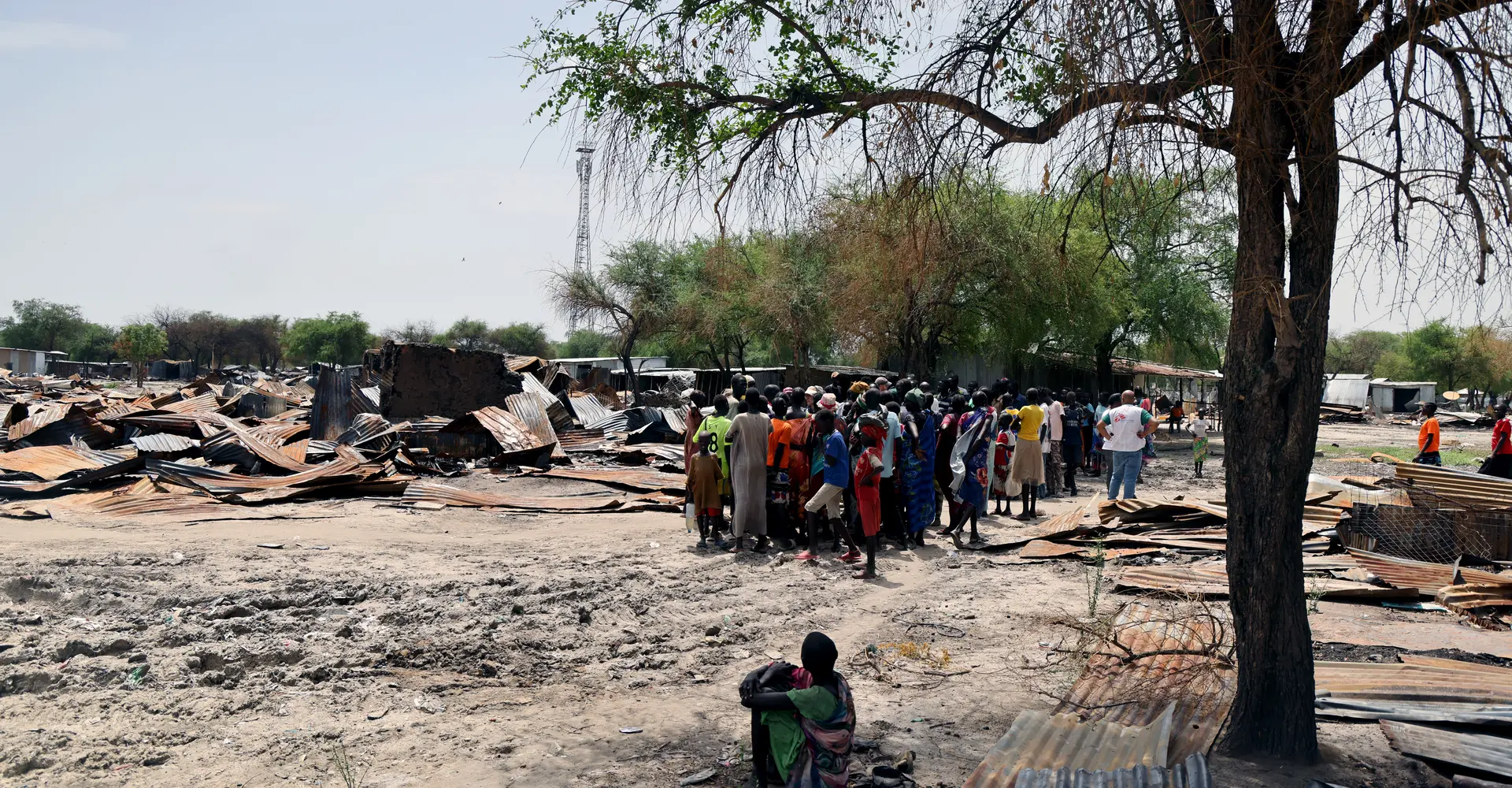 South Sudan village