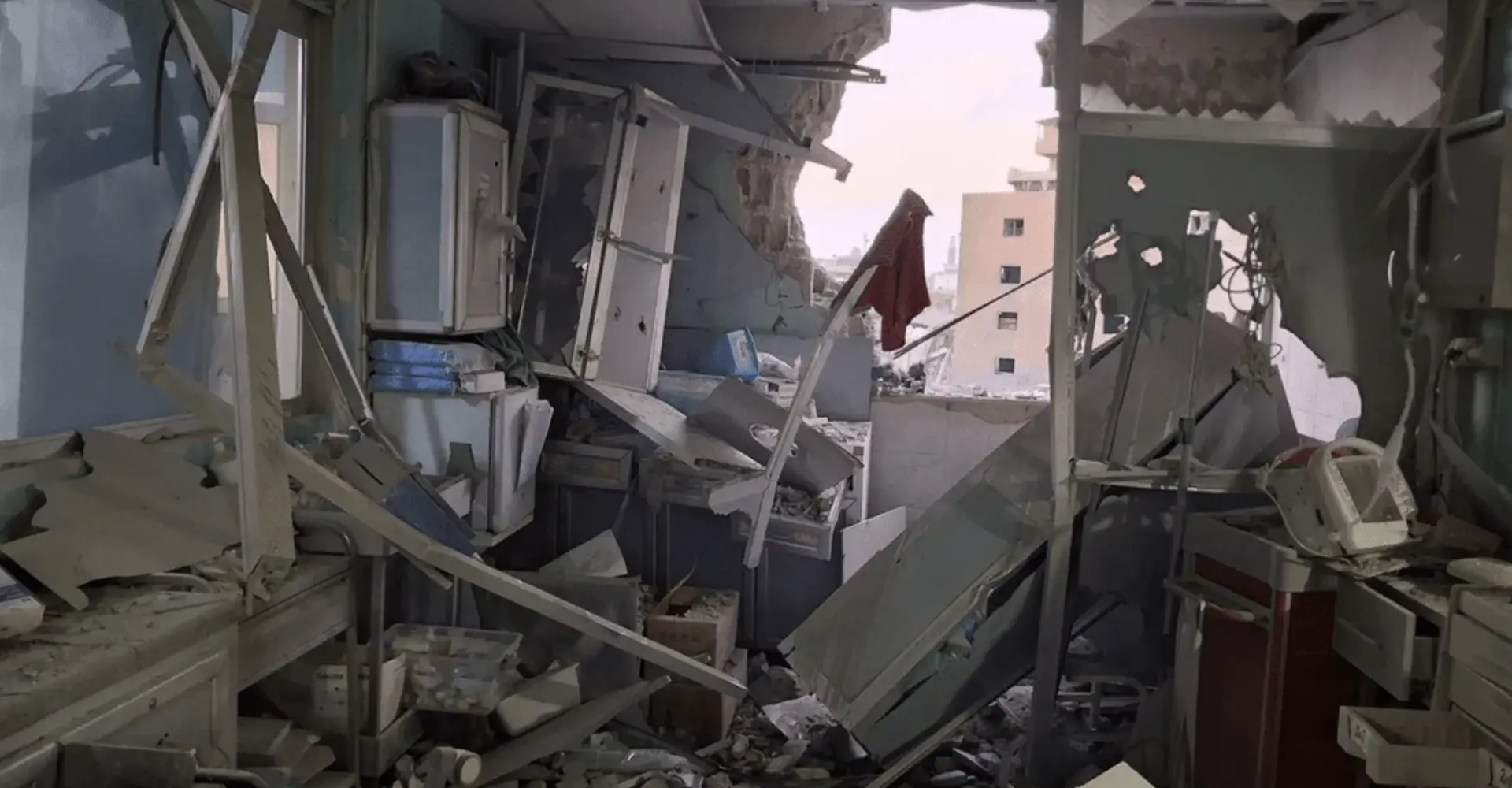 House ruin after Israeli strike