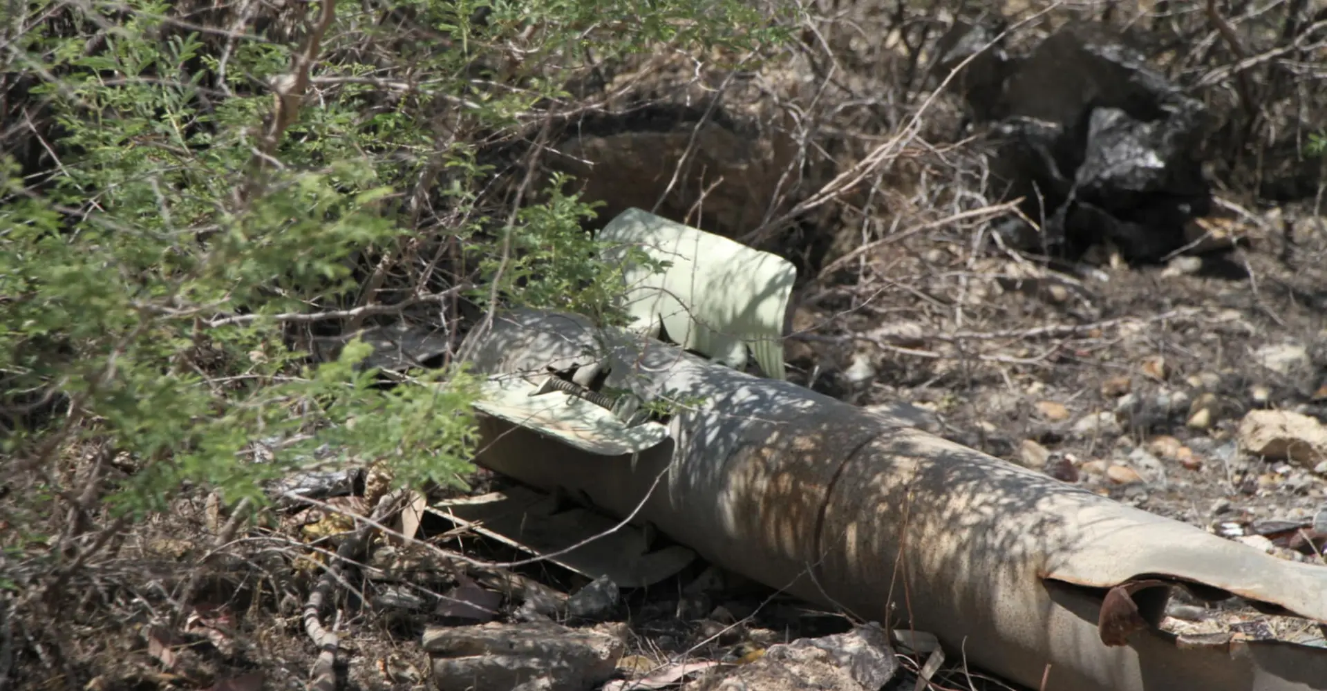 missile shell in Syria 