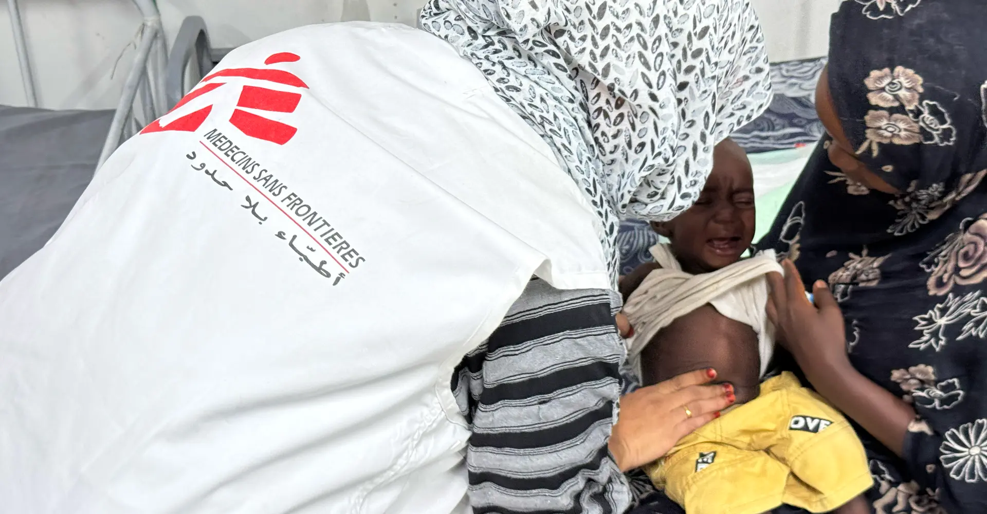 MSF treats malnutrition at Al Damazin Hospital