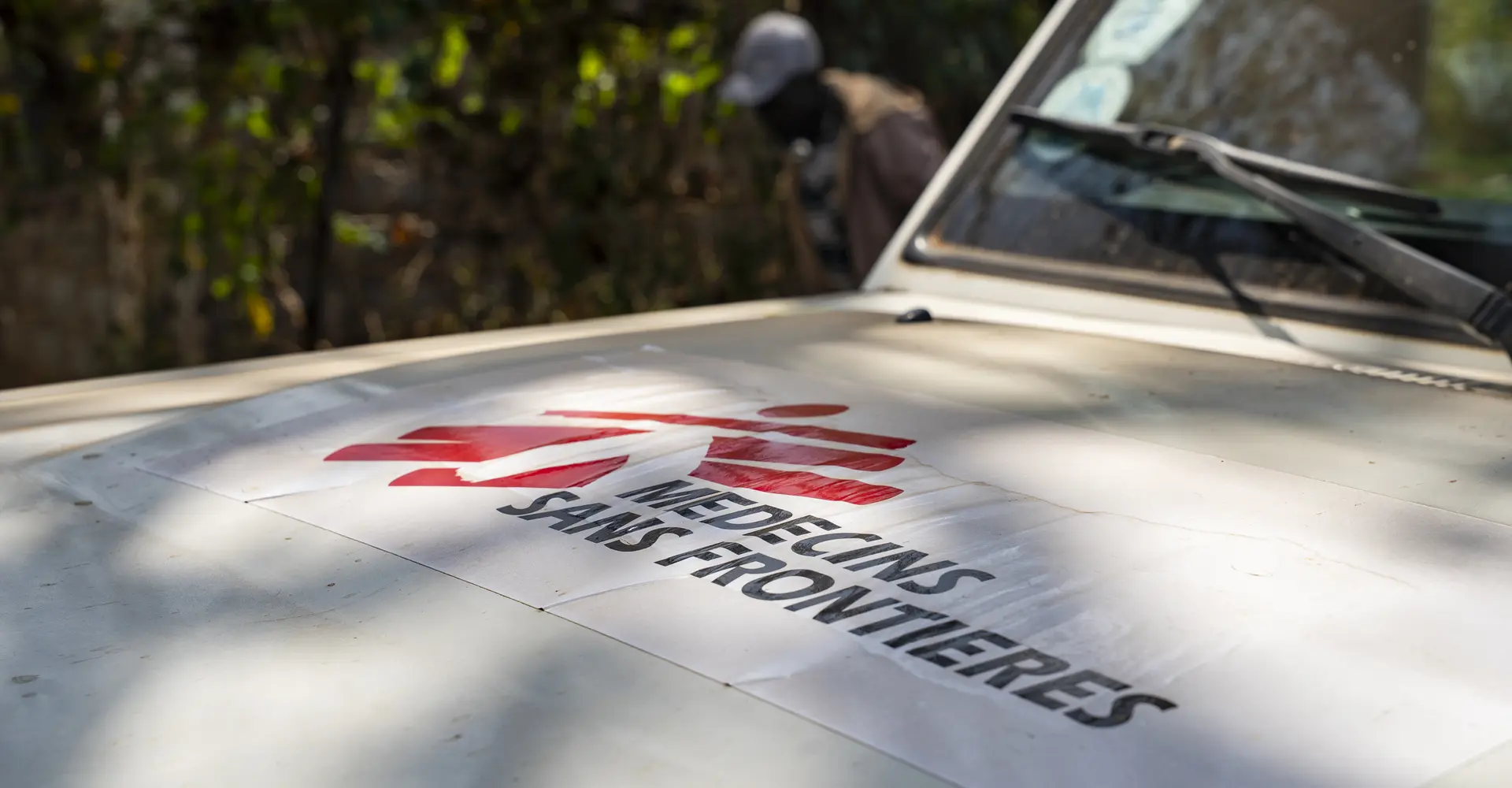 MSF logo on MSF's Car