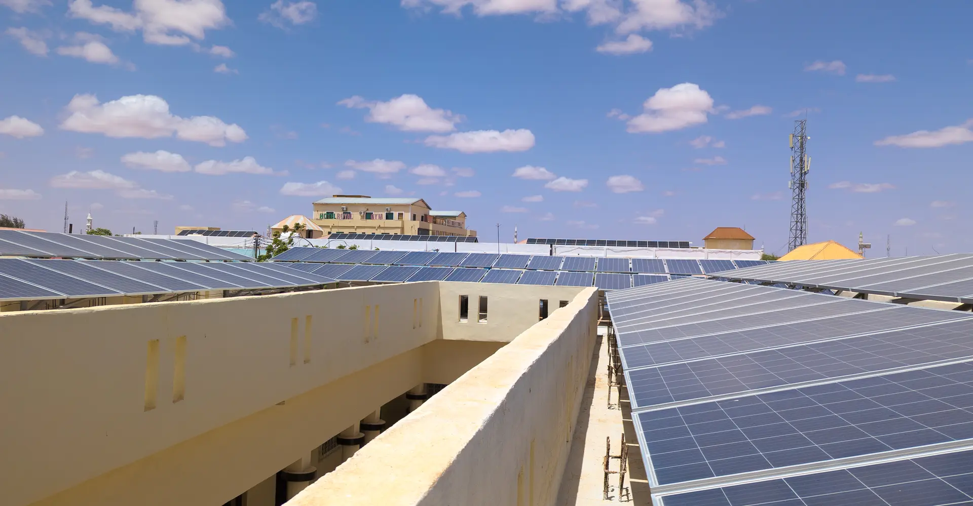 msf hospital powered by solar energy