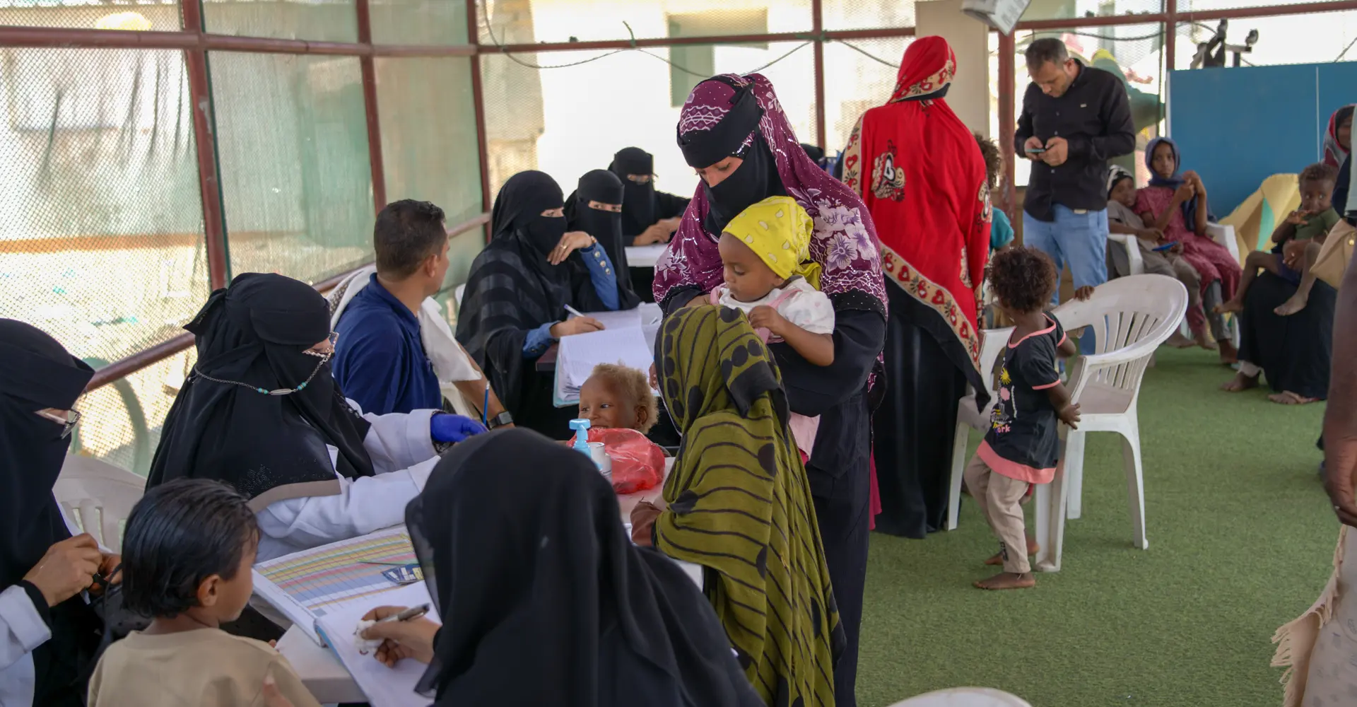 measles vaccine campaign msf yemen