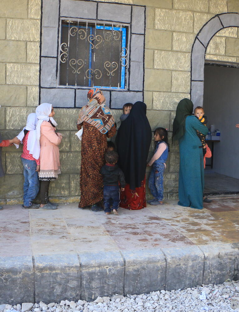 In collaboration with a local organisation, an MSF team in Jindires town is running a mobile clinic in Hamam camp. A camp set up for 270 families made homeless by the quakes. They performed 1,550 medical consultations and offered 670 mental health sessions.