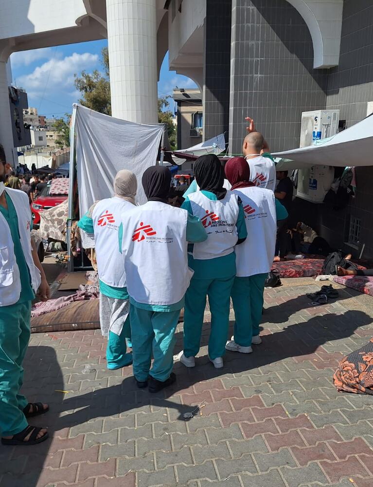  MSF Staff At al Shifa Hospital