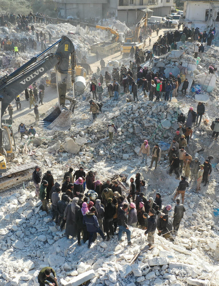 Earthquake Northwestern Syria, 7 February 2023