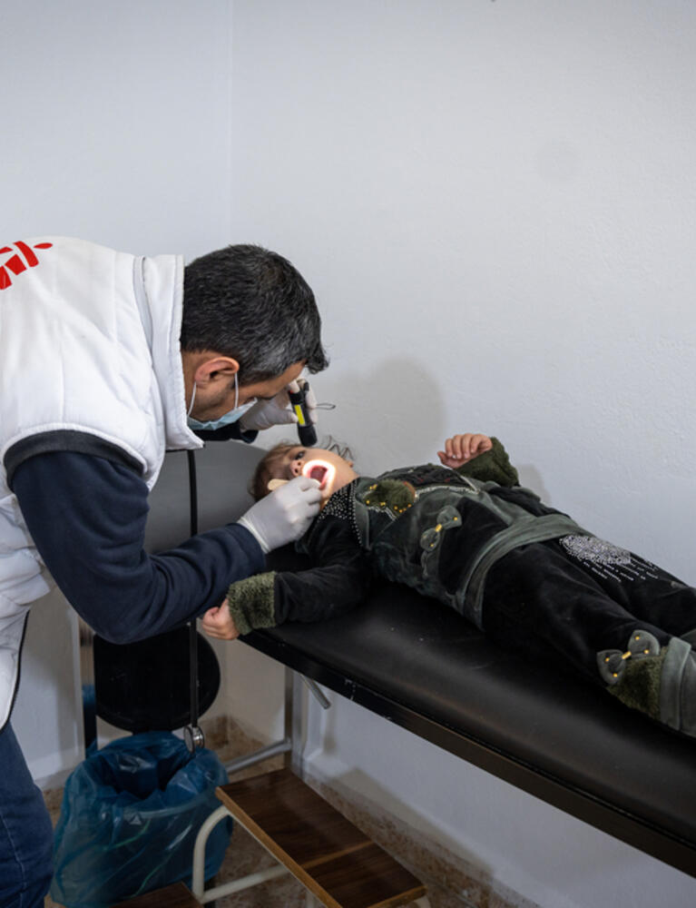 MSF medical activities in northwest Syria