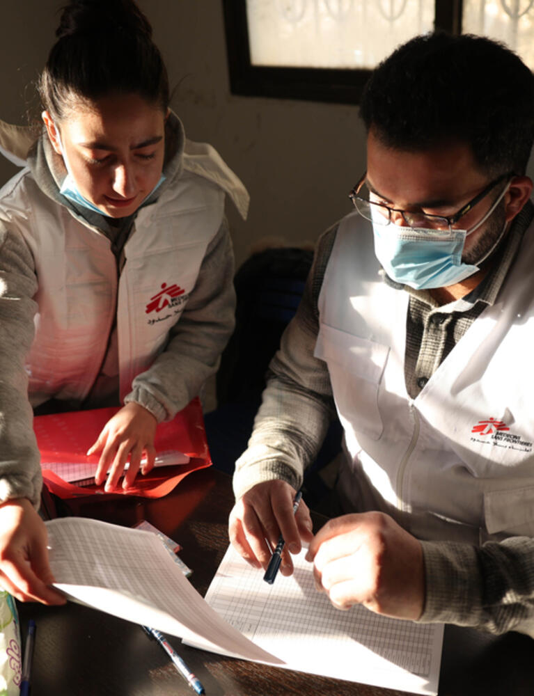  MSF mobile clinic brings care to east Ghouta amid devastating conditions