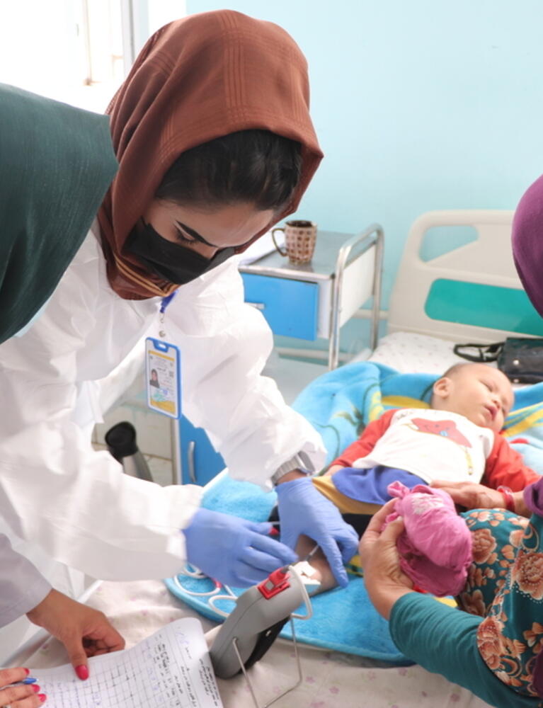 Resurgence of measles cases in Afghanistan